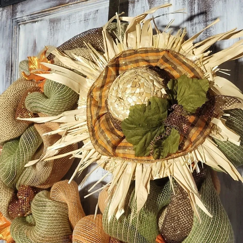 Scarecrow Wreath